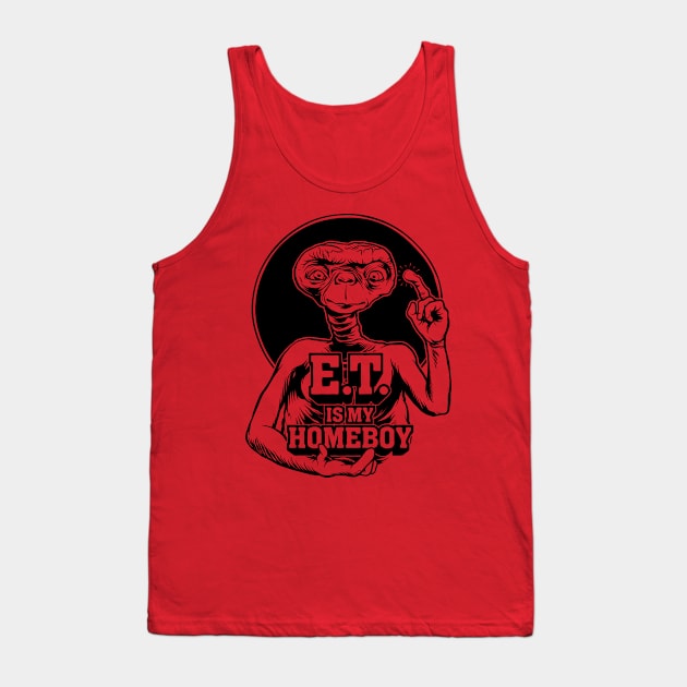 E.T. is my Homeboy - Light Colors Tank Top by scumbugg